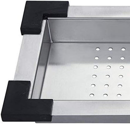 KRAUS Stainless Steel Colander for Workstation Kitchen Sink, CS-6