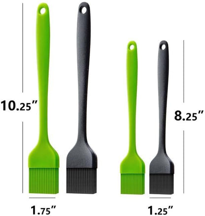 Silicone Basting Pastry Brush for Baking Cooking Bbq Grill Spread Oil Butter Sauce 2 Pack