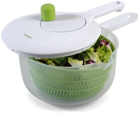 Prepworks by Progressive Salad Spinner with Handle - 2.5 Quart (Gray)