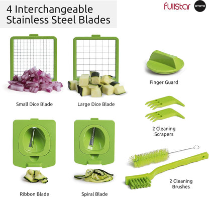 X OTOTO Croc Chop - Vegetable Chopper & Spiralizer