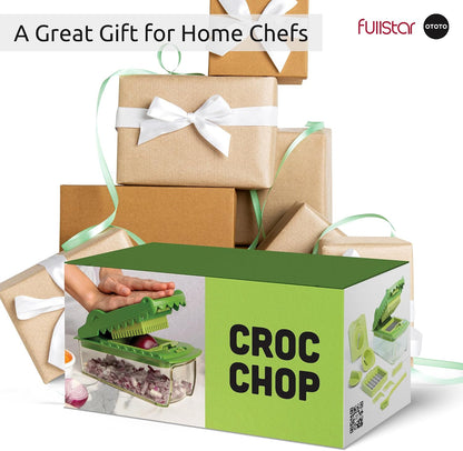 X OTOTO Croc Chop - Vegetable Chopper & Spiralizer