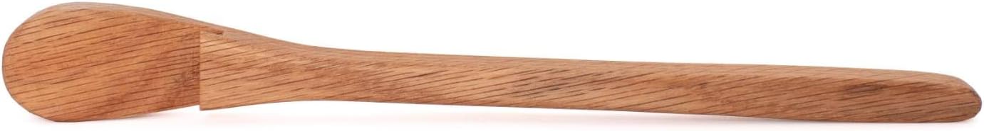 Lehman's Wooden Canning Lid Opener Helps Open Stubborn Canning Jar Lids Without Damage, Amish Made Solid Oak, 10.25 inch