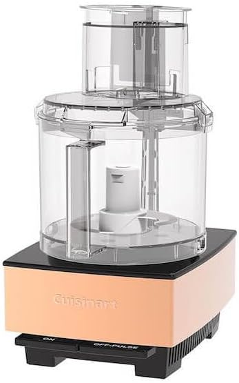 Cuisinart 7-Cup Pro Classic Food Processor, 600-Watt Motor, Vegetable Chopper & Blender for Mincing, Dicing, Shredding, Puree & Kneading Dough, DLC-10SYP1, White