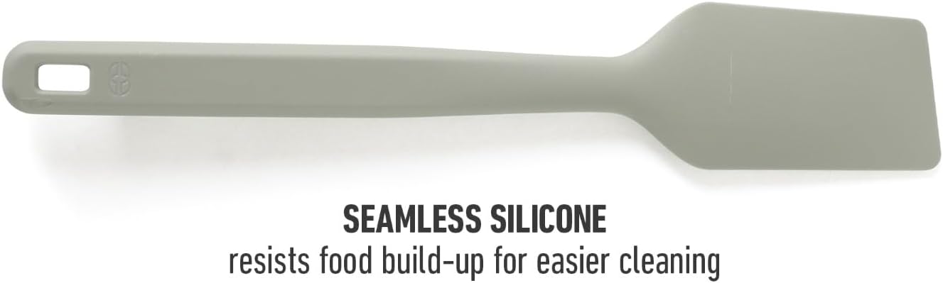 Calphalon Prime Scraper Set, 2-Piece Silicone Kitchen Scraper Set, Flexible Baking & Cooking Scrapers, Heat-Resistant Nonstick-Safe Tools with Ergonomic Handles, Navy