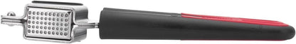 Westmark Gallant Plus 29392270 Garlic Press with Two Press Inserts: Fine and Coarse, Plastic/Stainless Steel, Black/Red/Silver