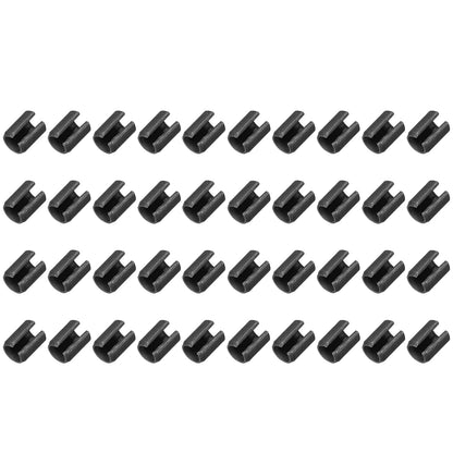 25Pcs Slotted Split Roll Pins 1/2 Inch(12mm) Dia. 1-2/5 Inch(35mm) Length 65Mn Steel Spring Tension Expansion Dowels for Secure Fastening, Black - Colors B