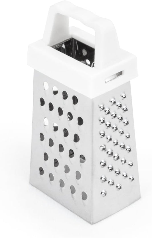 Fox Run Stainless Steel Mini Grater, 1 x 1.5 x 3 inches, Metallic