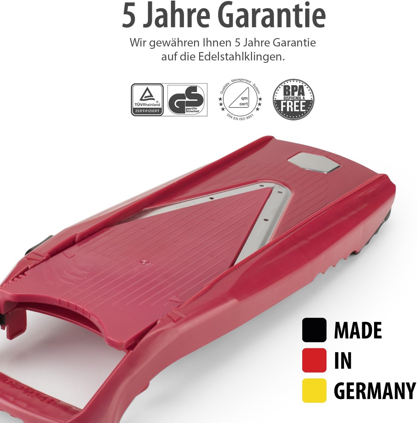 Swissmar Borner V Power Mandoline, V-7000, Orange