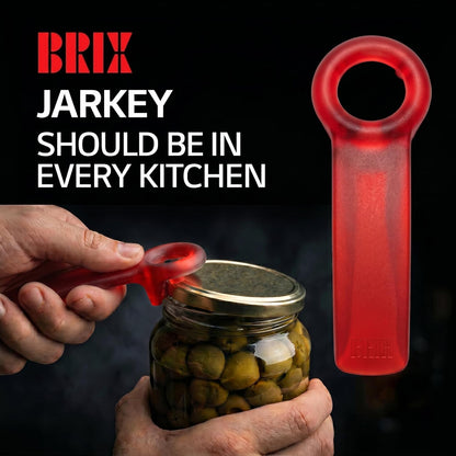 Original Easy Jar Key Opener, Frosted Yellow, Vacuum-Seal Release Tool For Stubborn Lids, Arthritis And Carpal Tunnel Aid