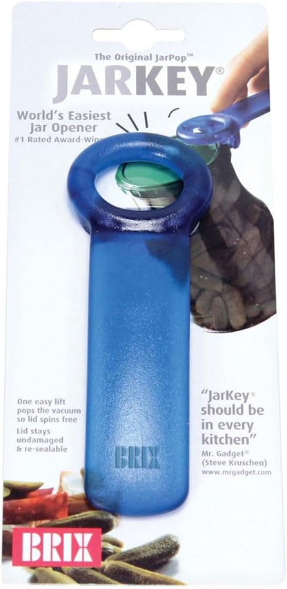 Original Easy Jar Key Opener, Frosted Yellow, Vacuum-Seal Release Tool For Stubborn Lids, Arthritis And Carpal Tunnel Aid