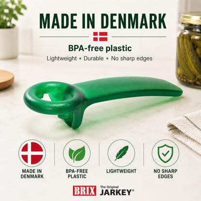 Original Easy Jar Key Opener, Frosted Yellow, Vacuum-Seal Release Tool For Stubborn Lids, Arthritis And Carpal Tunnel Aid