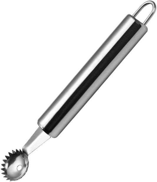 Silver Stems Remover For Pineapple Strawberry Tomato Cherry Stainless Steel Tomato Corer Strawberry Huller Stem Remover Fruit Leaf Kitchen Utensils and Gadgets