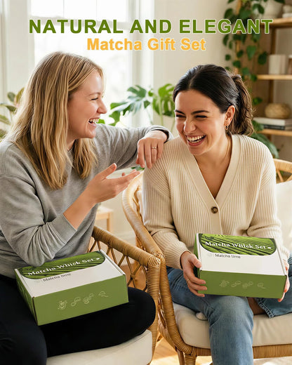 Matcha Whisk Set with Matcha Bowl, Matcha Whisk Holder Matcha Bamboo Whisks, Scoop, Sifter, Mothers Day Gifts for Women Mom Her Girl Friend Home Kitchen Decor Kit for Tea Enthusiasts