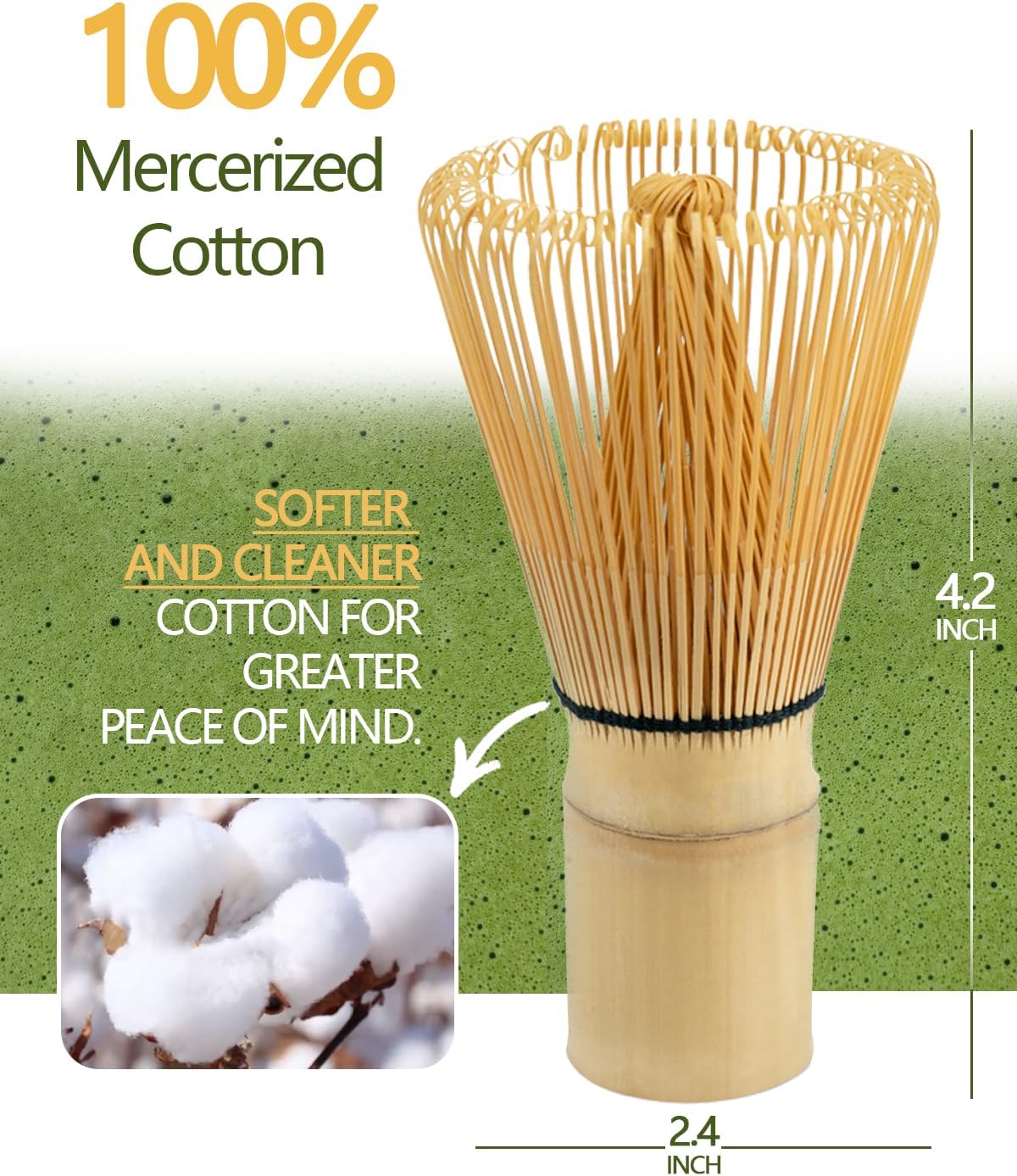 Matcha Whisk Set with Matcha Bowl, Matcha Whisk Holder Matcha Bamboo Whisks, Scoop, Sifter, Mothers Day Gifts for Women Mom Her Girl Friend Home Kitchen Decor Kit for Tea Enthusiasts