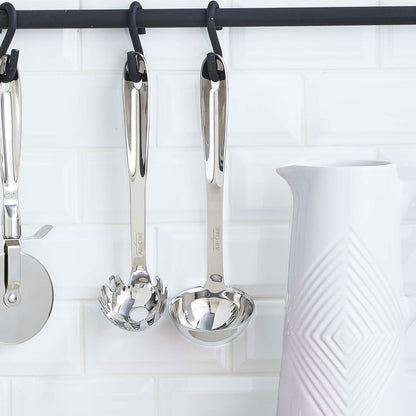 Specialty Stainless Steel Kitchen Gadgets Pasta Ladle Kitchen Tools, Kitchen Hacks Silver