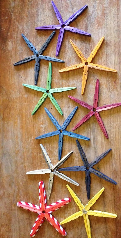 Sturdy 1 Inch Mini Wooden Craft Clothespins 100pcs
