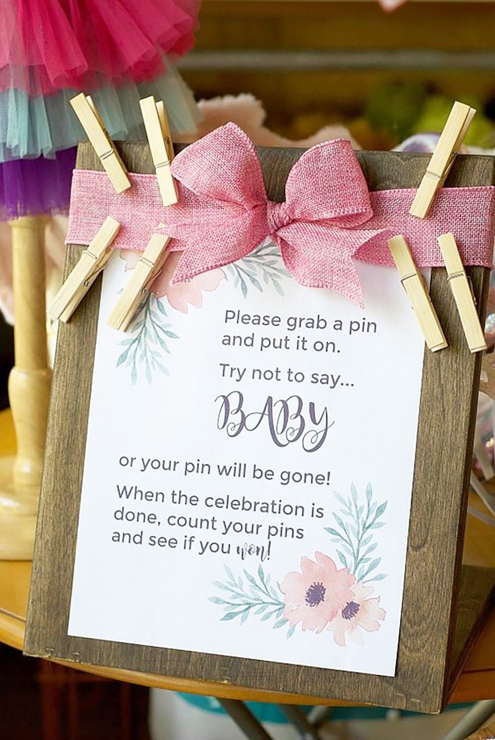 Sturdy 1 Inch Mini Wooden Craft Clothespins 100pcs