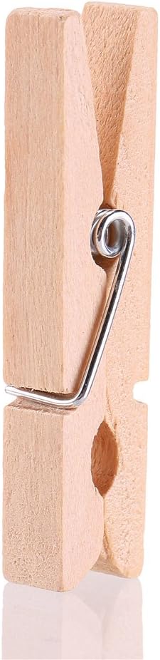 Sturdy 1 Inch Mini Wooden Craft Clothespins 100pcs