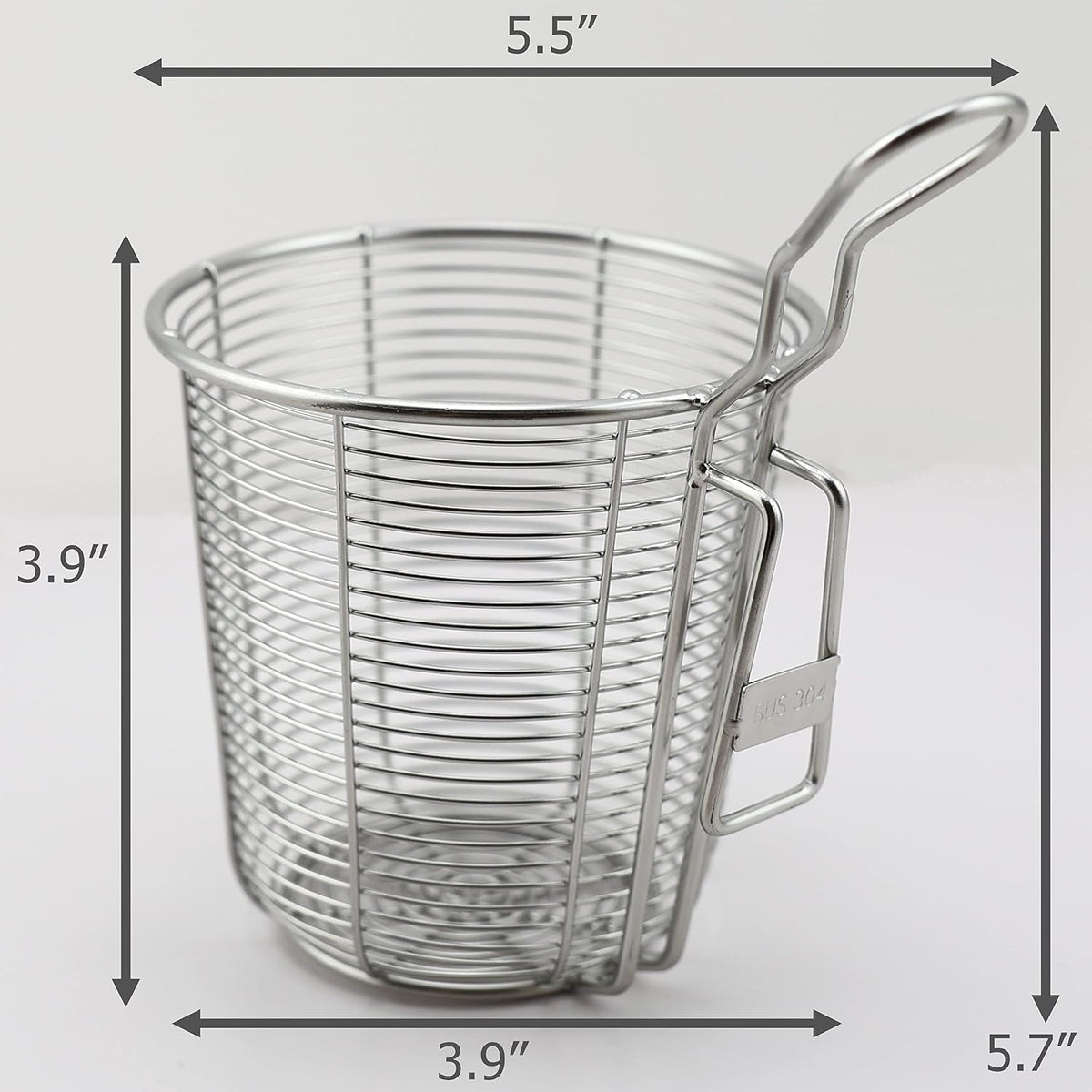 Hot Pot Strainer, Stainless Steel Wire Deep Basket