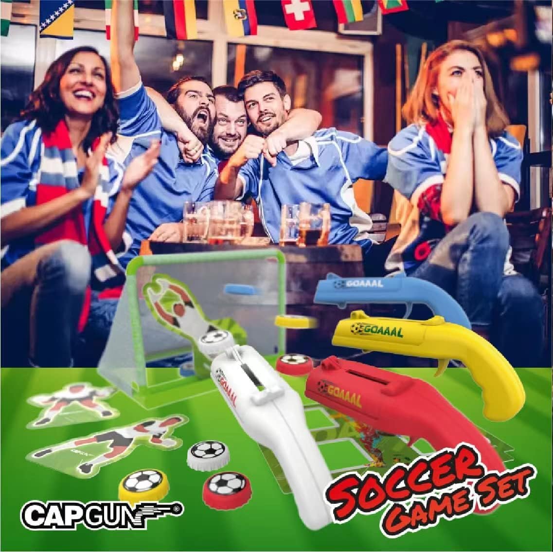 4-piece World Cup creative bottle opener, unique Christmas gift, creative bottle opener for parties, games, family gatherings, outdoor barbecues