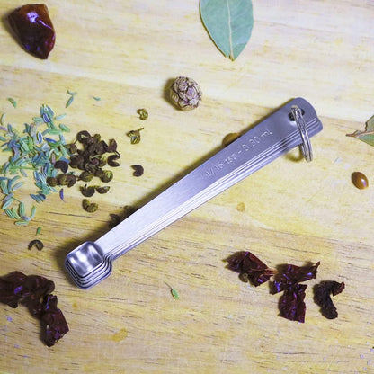 Mini Measuring Spoon Set, Square Head Small Teaspoon for Tiny Measurement