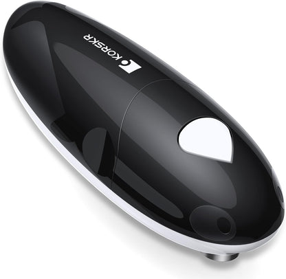 Electric Can Opener, Automatic Can Opener, Suitable for Any Size Cans | Battery Powered, Hands Free, Smooth Edge, Can Opener for Seniors is an Ideal Kitchen Gadget for Women and Left Handed People