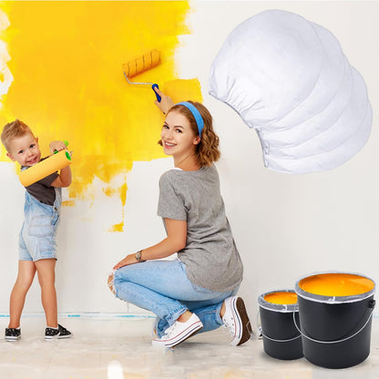 10 Pack Paint Strainer Bags 5 Gallon Paint Strainer Bags Filters Paint Filter Bags Fine Mesh with Elastic Drawstring for 5 Gallon Bucket Paint Strainer