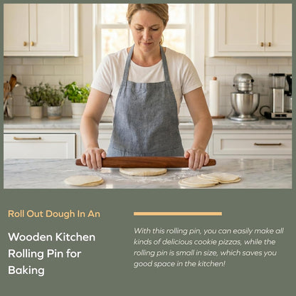 Sapele French Rolling Pin for Baking