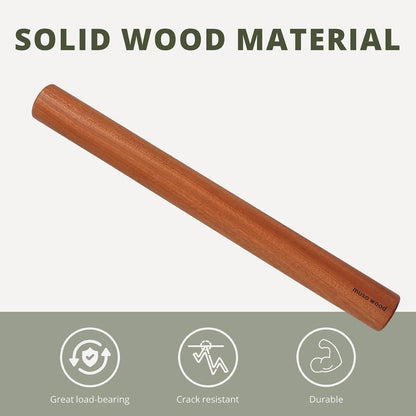 Sapele French Rolling Pin for Baking