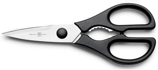 Wusthof WU5558 Kitchen Shears, 8", Black