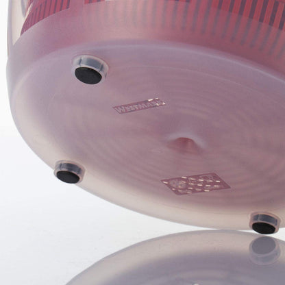 Germany Vegetable and Salad Spinner with Pouring Spout (Red/Clear)