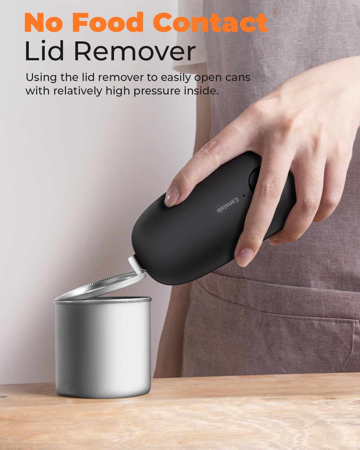 Ultrablde (Basic Version）_Rechargeable Electric Can Openers for Kitchen for Seniors with Arthritis- USB Battery Can Opener for Any Size Can - Smooth Edge, Handsfree, Wall Mountable Opener