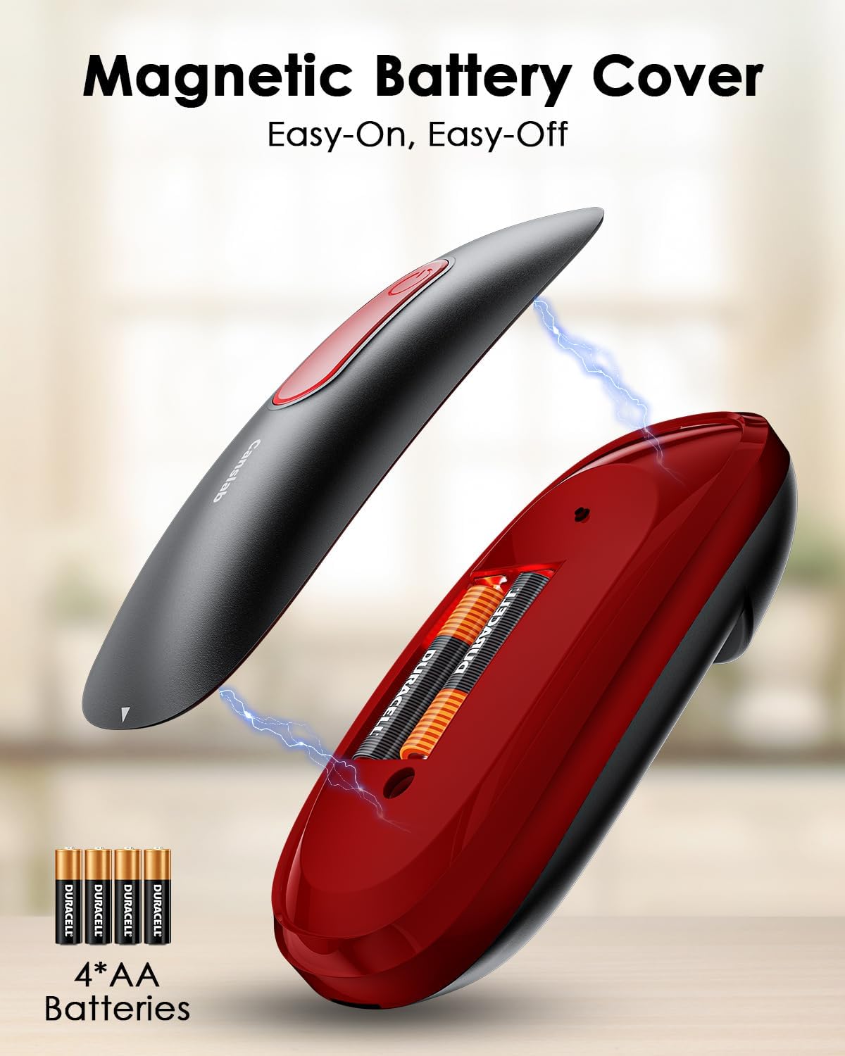 Ultrablde (Basic Version）_Rechargeable Electric Can Openers for Kitchen for Seniors with Arthritis- USB Battery Can Opener for Any Size Can - Smooth Edge, Handsfree, Wall Mountable Opener