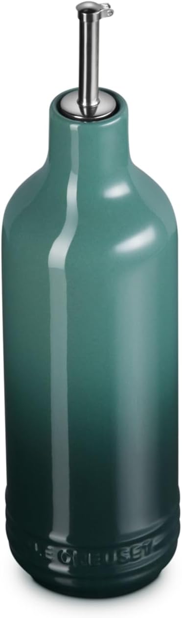 Le Creuest Stoneware Signature Oil Cruet, 20 oz., Artichaut | Stoneware