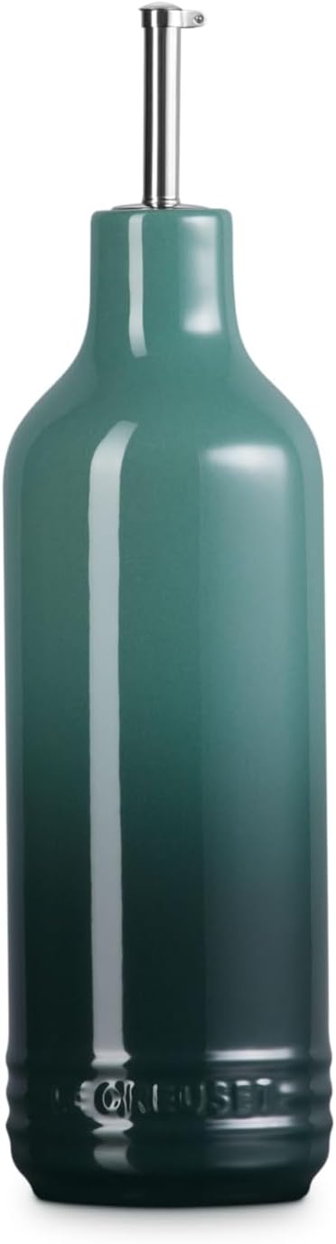 Le Creuest Stoneware Signature Oil Cruet, 20 oz., Artichaut | Stoneware