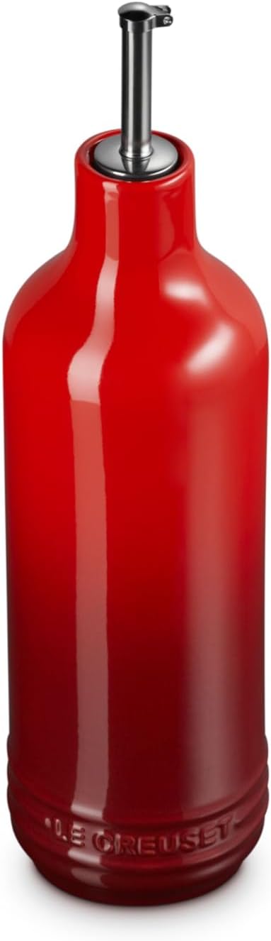 Le Creuest Stoneware Signature Oil Cruet, 20 oz., Artichaut | Stoneware