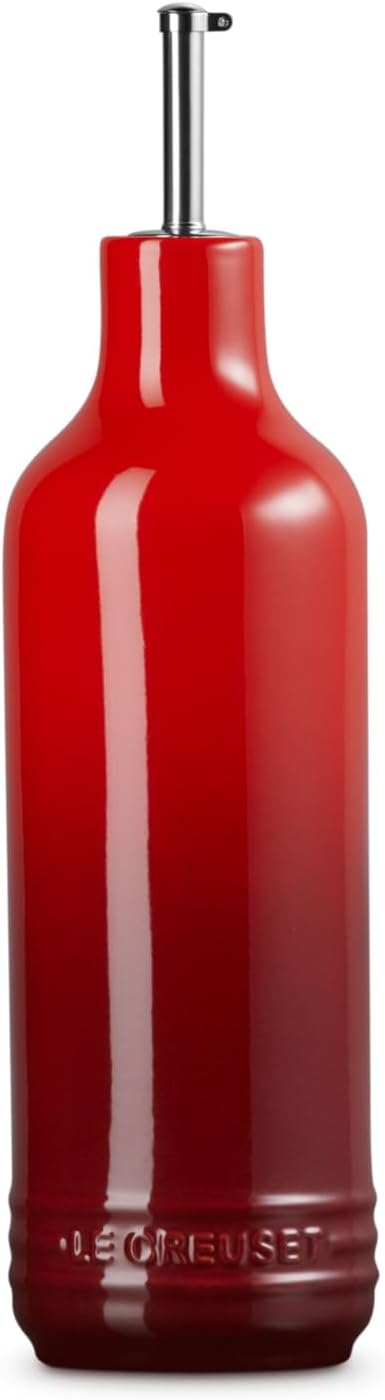 Le Creuest Stoneware Signature Oil Cruet, 20 oz., Artichaut | Stoneware