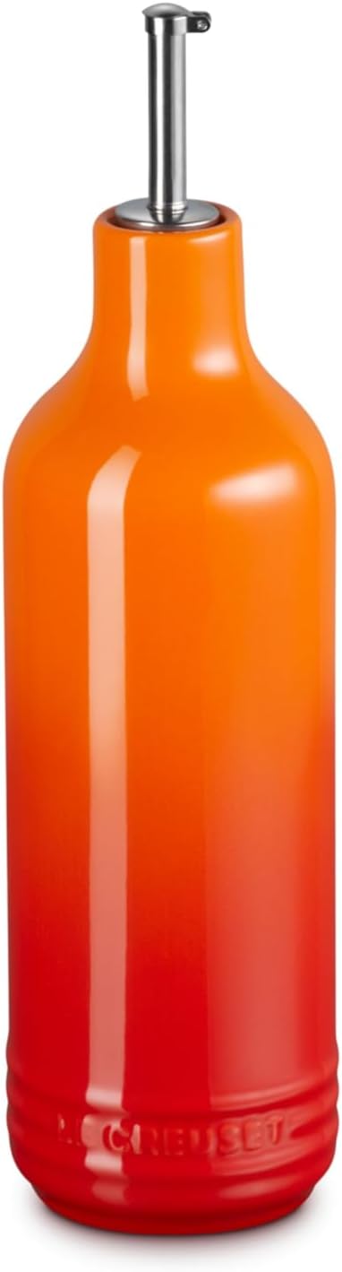 Le Creuest Stoneware Signature Oil Cruet, 20 oz., Artichaut | Stoneware