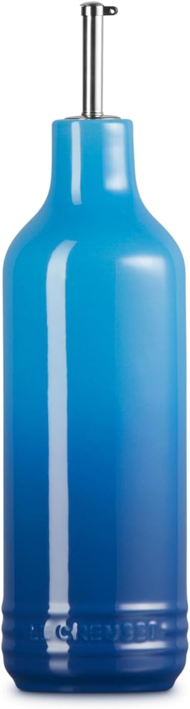 Le Creuest Stoneware Signature Oil Cruet, 20 oz., Artichaut | Stoneware