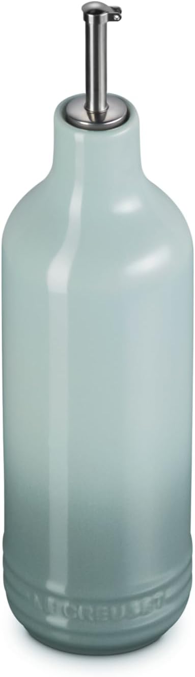 Le Creuest Stoneware Signature Oil Cruet, 20 oz., Artichaut | Stoneware