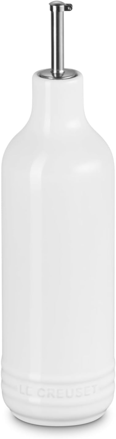 Le Creuest Stoneware Signature Oil Cruet, 20 oz., Artichaut | Stoneware