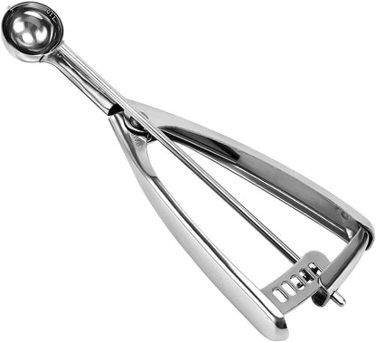 2 teaspoon Cookie Scoop, Size #100/2 tsp, Melon Baller Scoop, 1.18 inch/ 30 MM Ball, 18/8 Stainless Steel Mini Ice Cream Scoop, Secondary Polishing