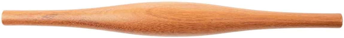 11065 Tapered Rolling Pin, Natural, Acacia Wood, 13-inch Length