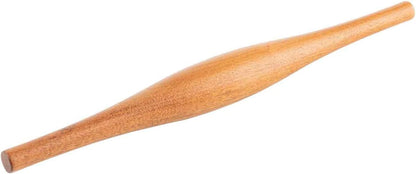 11065 Tapered Rolling Pin, Natural, Acacia Wood, 13-inch Length