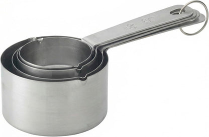 Magnetic Measuring Cups, 18/8 Stainless Steel, 5-Piece Set