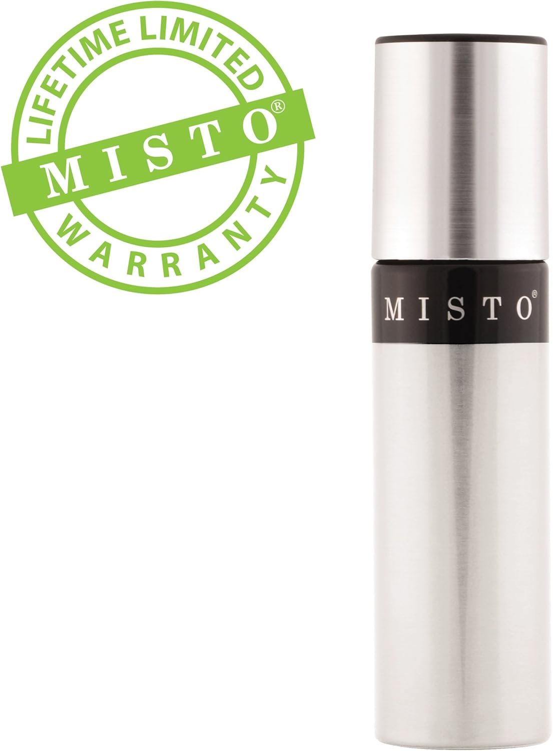Gourmet Olive Oil Sprayer Set of 2 Aluminum Bottles - Refillable Pump Mister for Cooking, Salads, Grilling - 3.2 oz Each, No Propellants