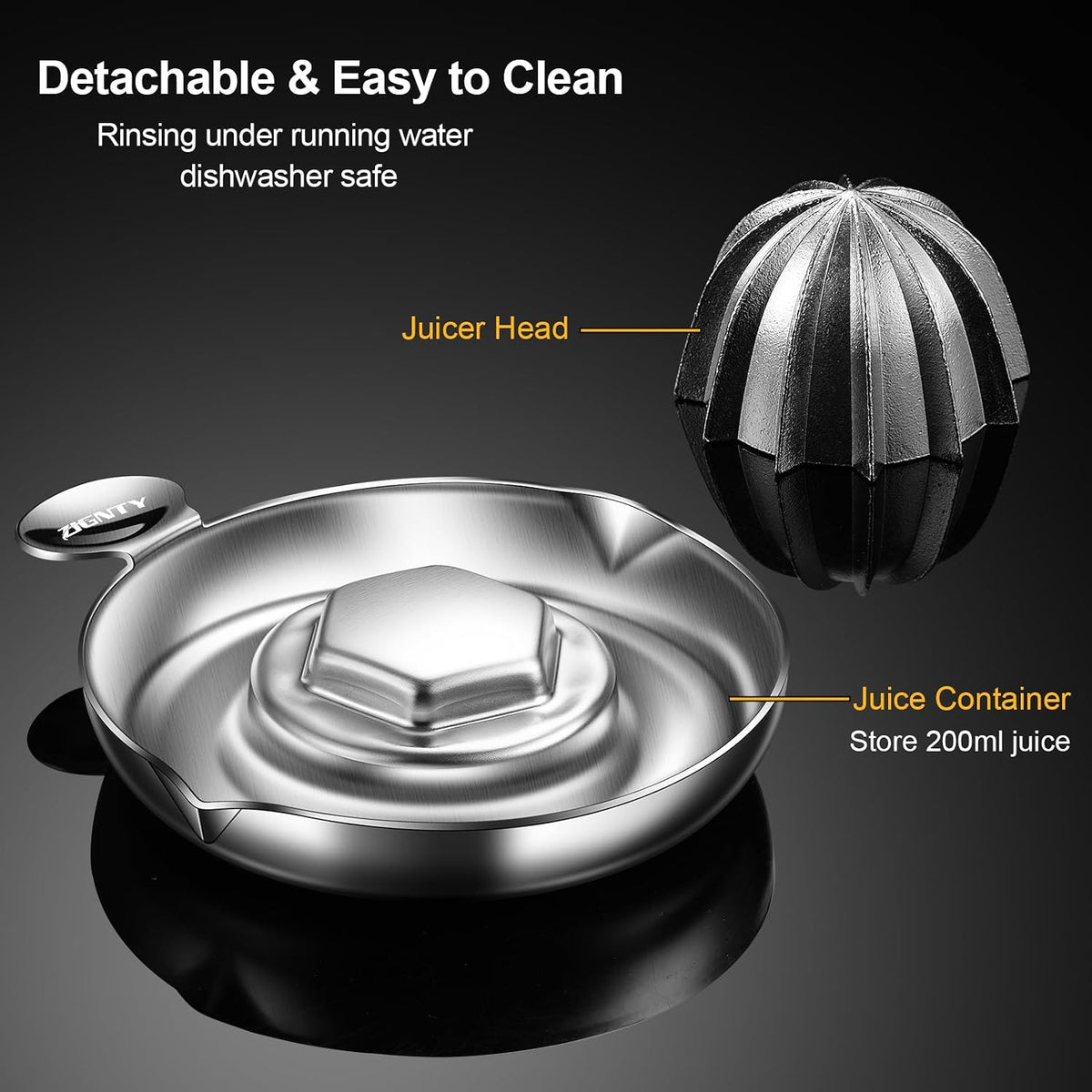 Lemon Squeezer Stainless Steel,Ultra Heavy Duty Manual Citrus Juicer