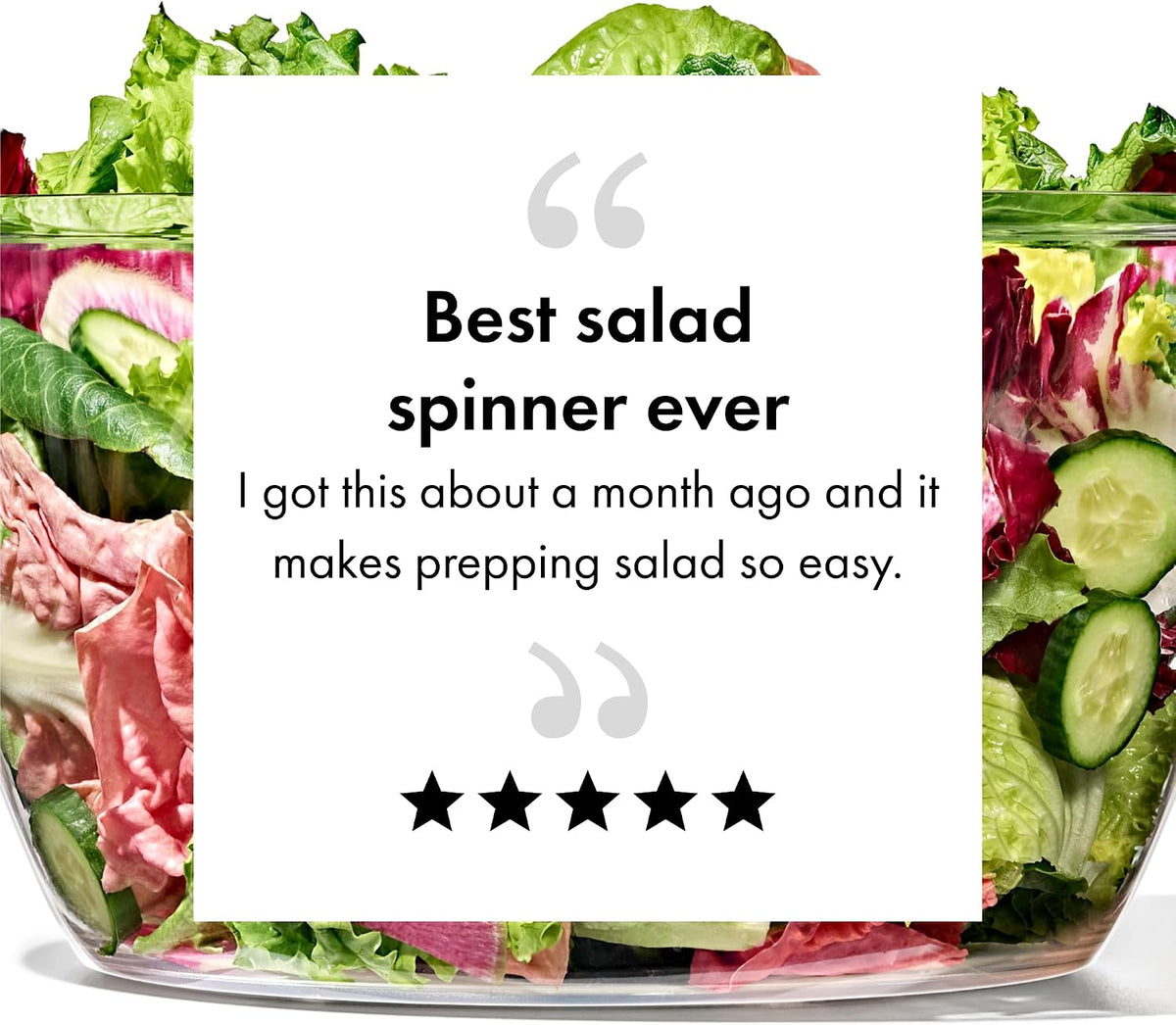 Good Grips 6.22 Qt Salad Spinner, Vegetable Washer with Bowl & Strainer