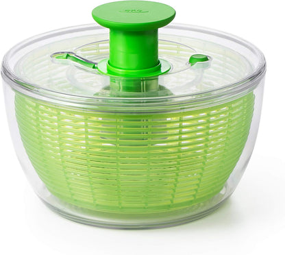 Good Grips 6.22 Qt Salad Spinner, Vegetable Washer with Bowl & Strainer