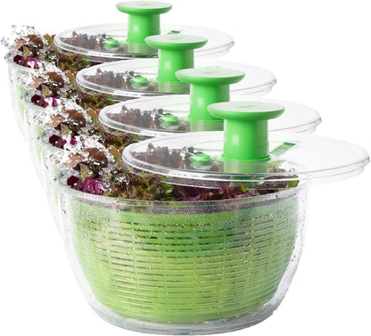 Good Grips 6.22 Qt Salad Spinner, Vegetable Washer with Bowl & Strainer